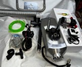 Автономный воздушный отопитель на дизельном топливе 12в,  + обогрев двигателя